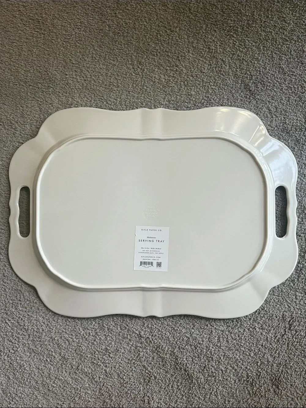 Rifle Paper Co. Melamine Serving Tray in Garden Party!